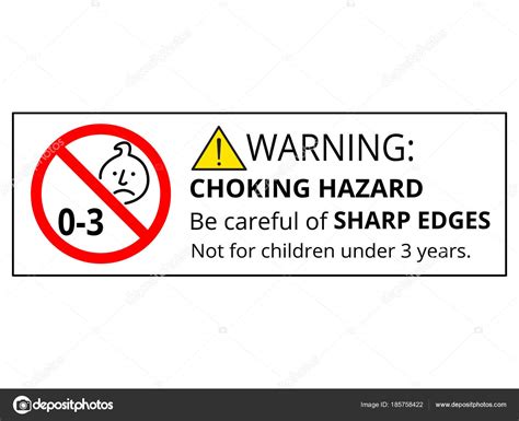 Choking Hazard Warning Label Requirements