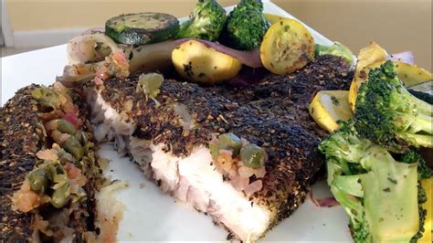 Herb Crusted Pan Fried Corvina Fish-Seafood Recipes - YouTube