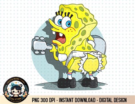 Mademark x SpongeBob SquarePants - SpongeBob Ripped Pants pn - Inspire ...