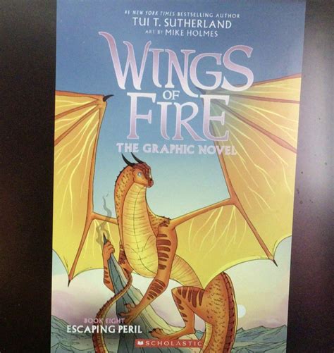 Escaping Peril graphic novel cover reveal : r/WingsOfFire