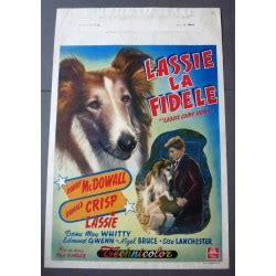 LASSIE COME HOME - Belgian Movie Poster Store