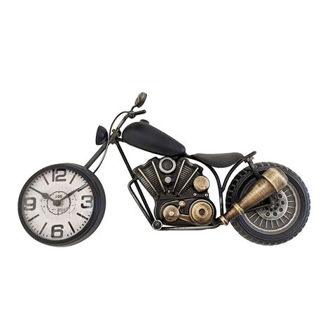 Vintage Motorbike Wall Clock | Boxman