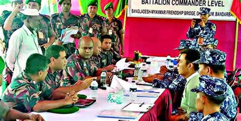 Bangladesh hands over four Border Guard Police detainees to Myanmar ...