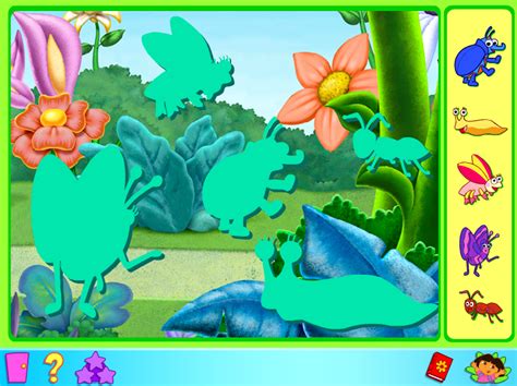 Dora the Explorer Click & Create! 8: The Bugga Bugga Bugs - Play Online ...