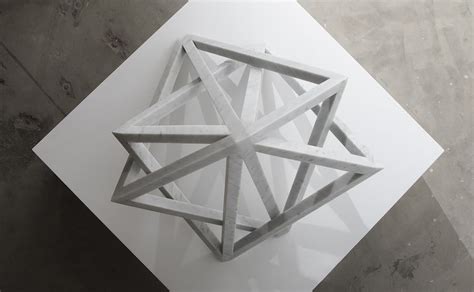 Double Square geometrical design by Aljoud Lootah