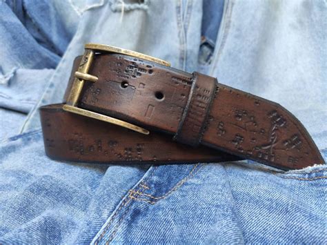 Leather Belt Leather Products Mens Style Brown Belt - Etsy