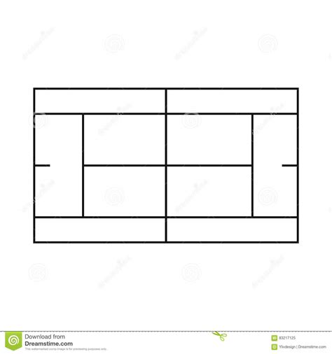 tennis court clipart black and white 10 free Cliparts | Download images ...