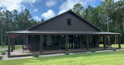 Alabama Barndo - Worldwide Steel Buildings | Metal building house plans ...