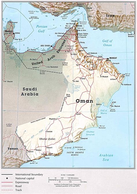 Oman Maps | Printable Maps of Oman for Download