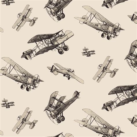 Airplanes vintage. | Airplane wallpaper, Room wallpaper designs ...