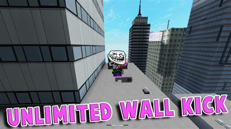 How to Perform Unlimited Wall Kick In Roblox Parkour - YouTube