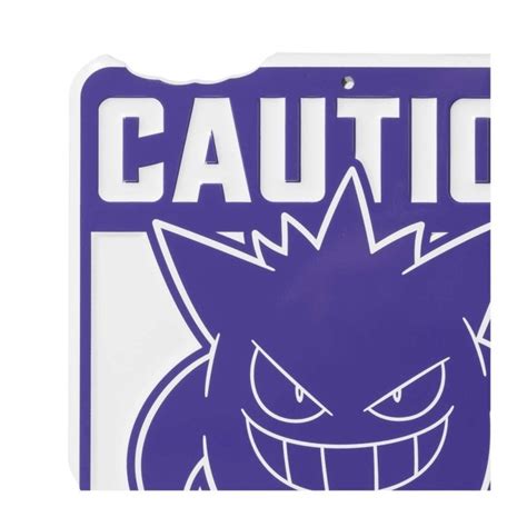 Gengar Pokémon Sweet Temptations Metal Sign | Pokémon Center Official Site