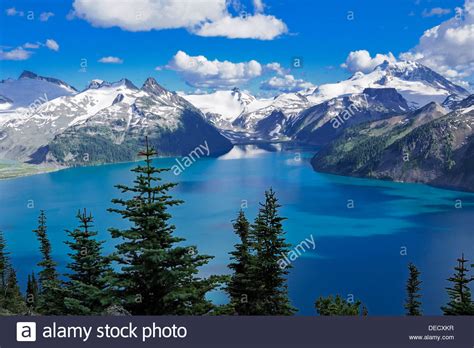 Garibaldi Lake from Panorama Ridge, Garibaldi Provincial Park, near ...