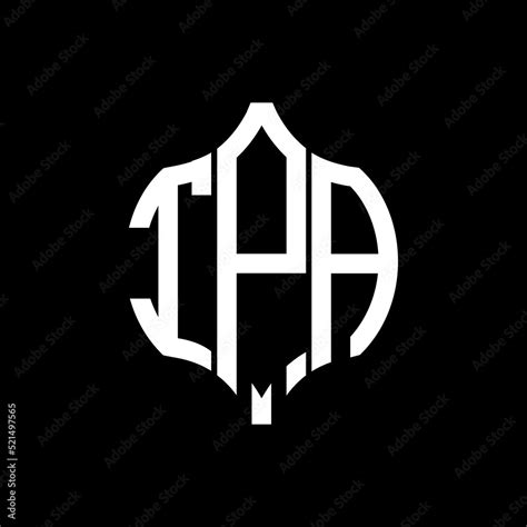 TPA letter logo. TPA best black background vector image. TPA Monogram ...