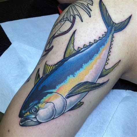 60 Tuna Fish Tattoo Ideas For Men - Thunnini Designs