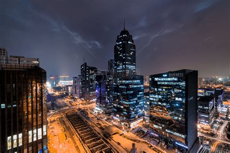 车水马龙的城市夜景高清图片下载-正版图片500224285-摄图网