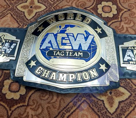 AEW TAG TEAM CHAMPIONSHIP WRESTLING BELT (2mm)