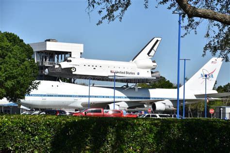 NASA 905 at Space Center Houston in Texas Editorial Stock Image - Image ...