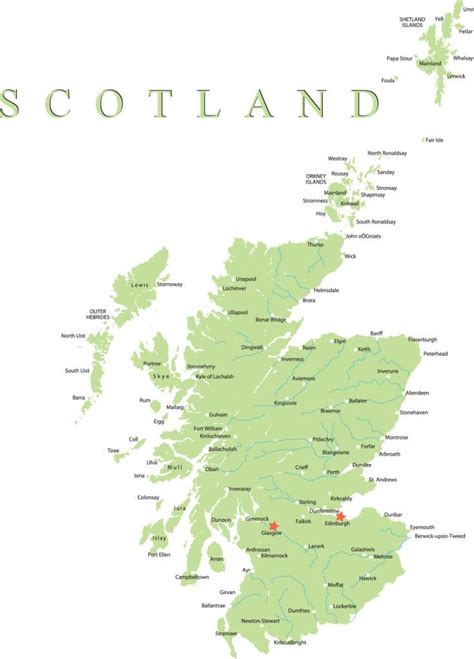 Printable Tourist Map Of Scotland - prntbl.concejomunicipaldechinu.gov.co