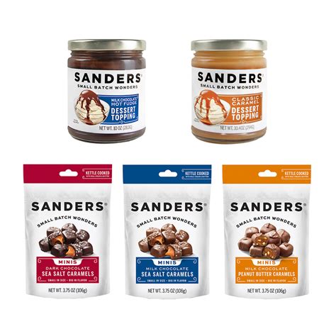 All Toppings & Dips – Sanders Candy