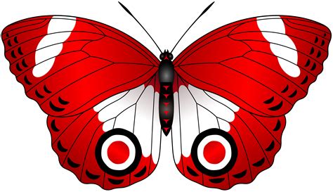 Butterfly Red Clip art - Red Butterfly Transparent Clip Art Image png download - 8000*4611 ...