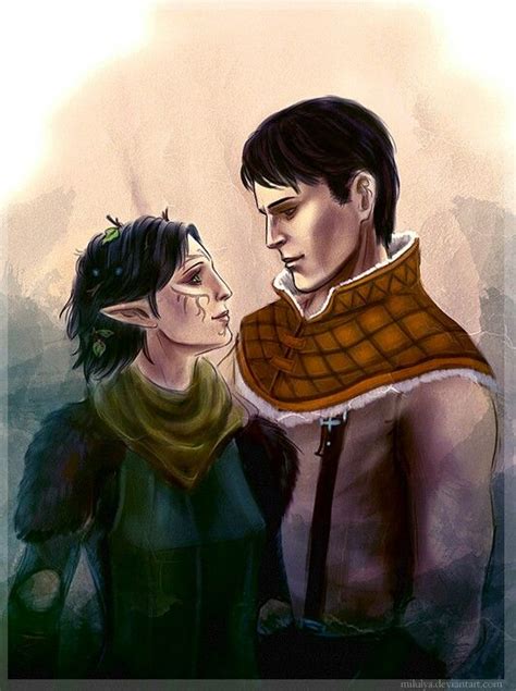 Merrill and Carver Dragon age 2 | Dragon age characters, Dragon age ...