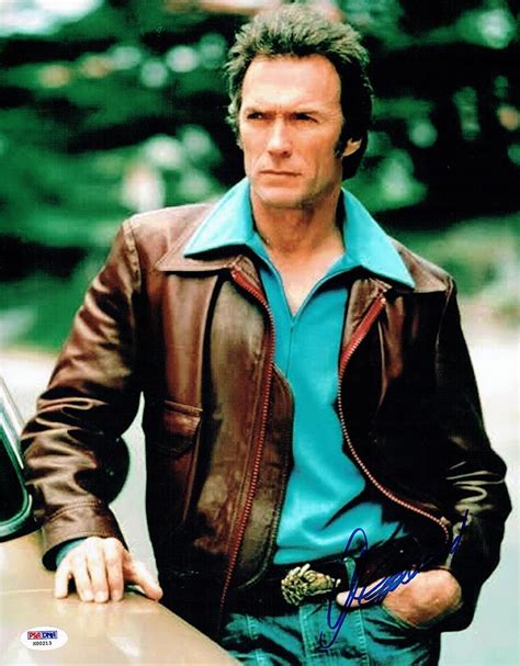 Clint Eastwood Signed 11x14 Photo Certified Authentic PSA/DNA COA | Celebrities male, Photo, Clint