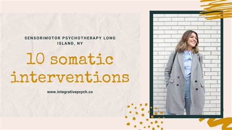 10 Somatic Therapy Skills | Long Island Counseling — Integrative Psychotherapy Mental Health Blog