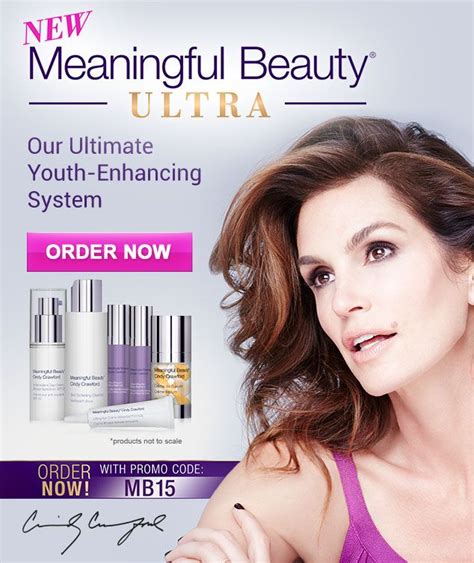 Meaningful Beauty® by Cindy Crawford | Meaningful beauty, Cindy crawford, Anti aging skin products