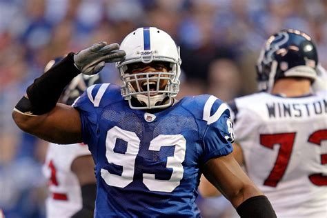 Dwight Freeney Will Retire In Colts Blue - Stampede Blue