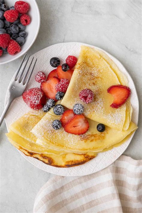 Strawberry Protein Crepes {Vegan Recipe} - FeelGoodFoodie