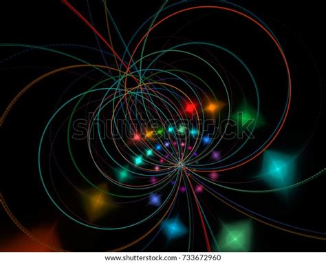 String Theory Physical Processes Quantum Theory Stock Illustration 733672960