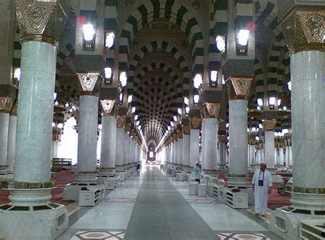 masjid e nabwi inside view