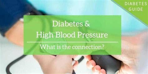 Diabetes and High Blood Pressure: What is the relationship? - Diabetes Strong