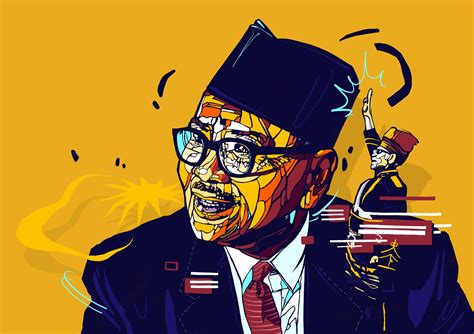 Tunku Abdul Rahman Merdeka Drawing - malayharmo