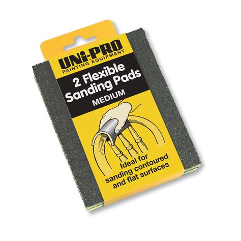 UNi-PRO Flexible Sanding Pads (Twin Pack) - Unipro