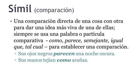 50 ejemplos de símil y definición - Yavendrás