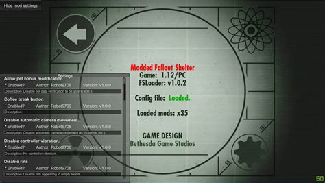 Fallout Shelter modpack at Fallout Shelter Nexus - Mods and Community