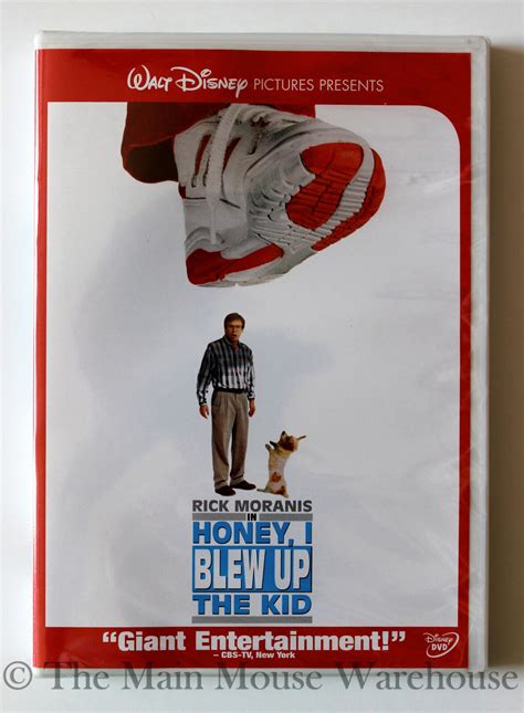 Disney Rick Moranis Honey I Blew Up the Kid on DVD Honey, I Shrunk The ...