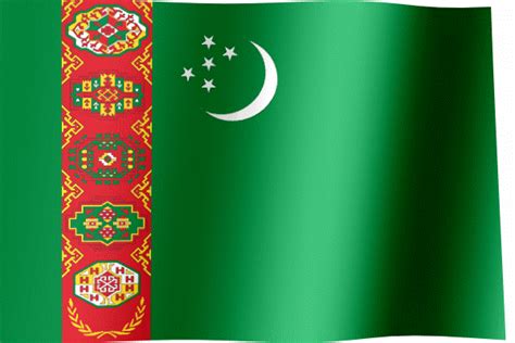 Flag Of Turkmenistan Turkmenistan Flag Flag Flags Of - vrogue.co