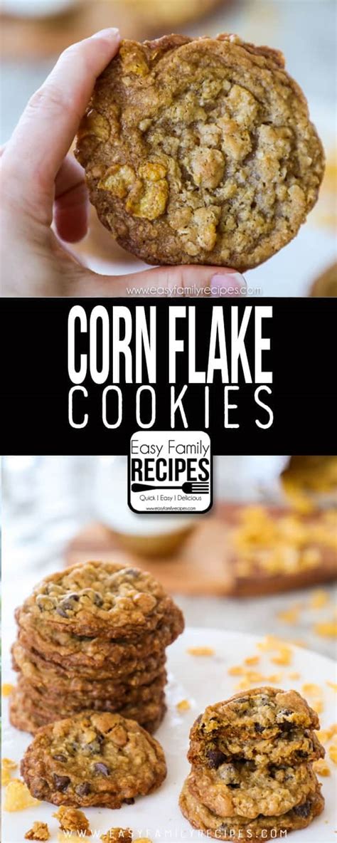 Cornflake Cookies · Easy Family Recipes