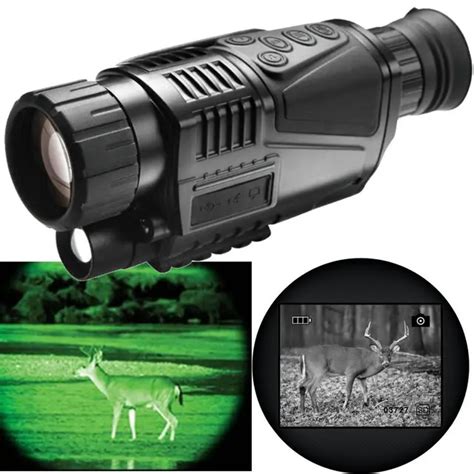 5X40 Tactical Digital IR Infrared Hunting Night Vision Goggles Scope Night Vision Monocular Hunt ...