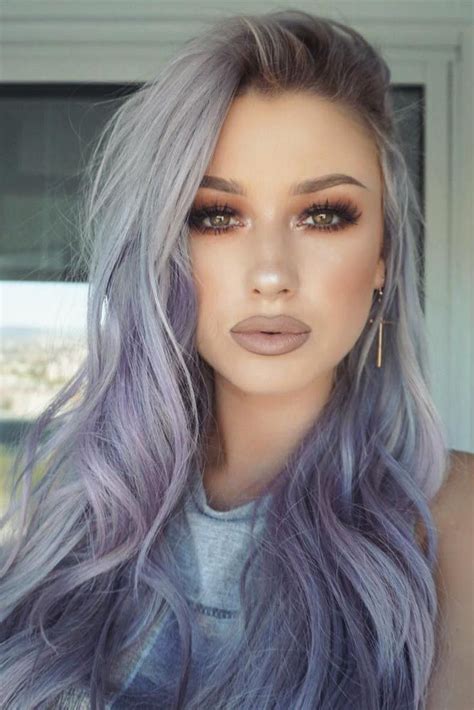 lavender hair color for gray hair - Jalisa Jude