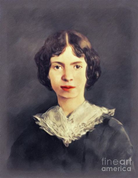 Emily Dickinson, Literary Legend Painting by Esoterica Art Agency - Fine Art America