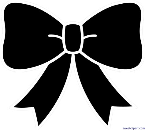 Ribbon Bow Silhouette