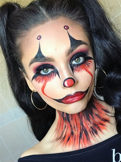 26 Creative Halloween Makeup Ideas to Elevate Your Costume | Creepy clown makeup, Halloween ...