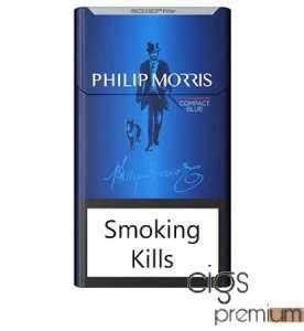 Philip Morris Compact Blue Cigarettes - Cigarettes Premium