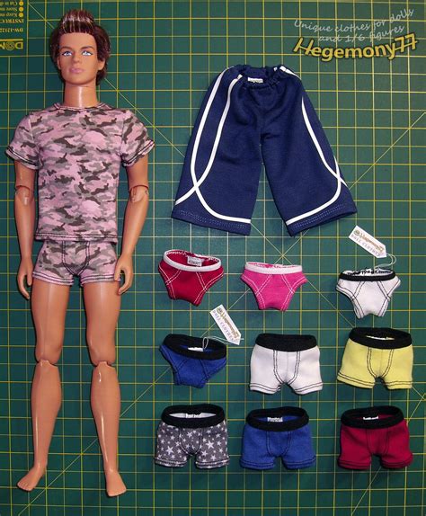 how to make shorts for ken doll - Google Search Diy Ken Doll Clothes, Sewing Barbie Clothes ...