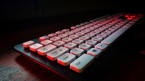 HD Wallpaper of a Stylish Tech Keyboard