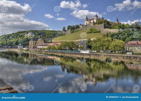 Marienberg Castle Wurzburg stock image. Image of landmark - 45983241